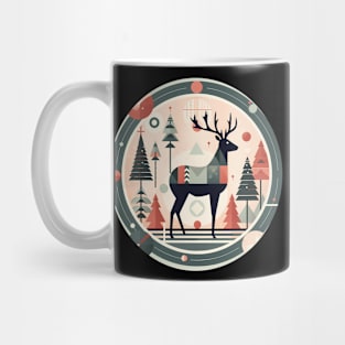 Deer in Ornament, Love Deers Mug